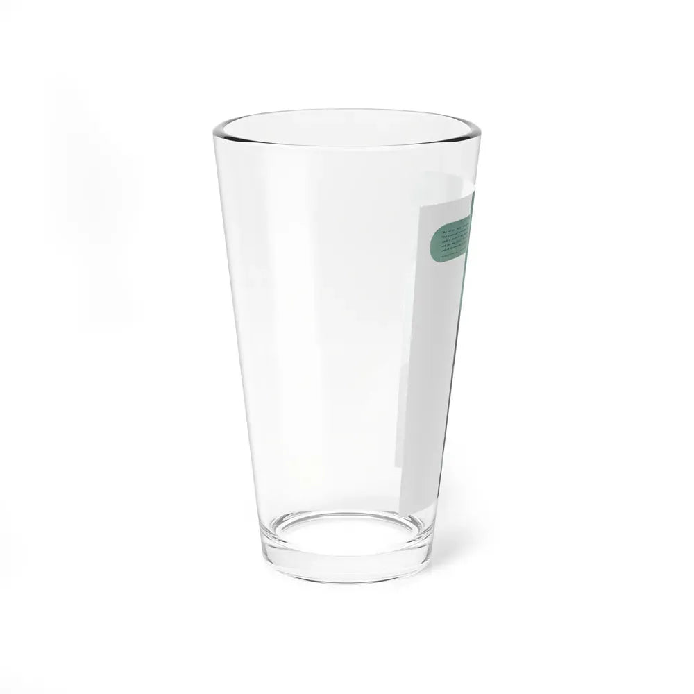 I Want to be Just Like You (2), Redbook, October 1938 - Pint Glass 16oz - Go Mug Yourself