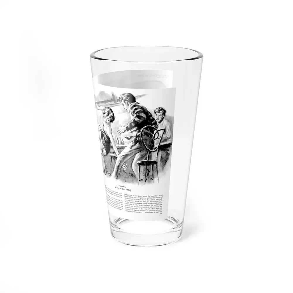 I Was a Lesbian for the FBI, Target magazine, April 1962 - Pint Glass 16oz - Go Mug Yourself