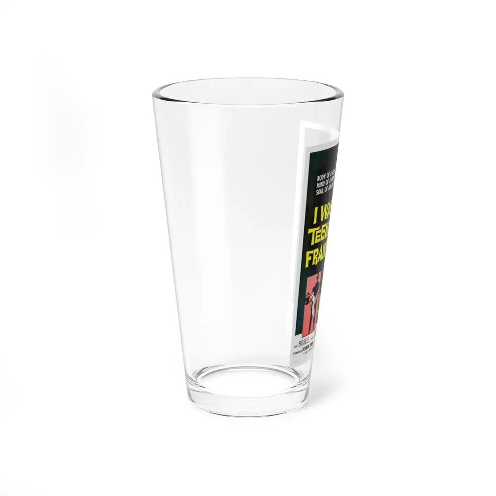 I WAS A TEENAGE FRANKENSTEIN 1957 Movie Poster - Pint Glass 16oz - Go Mug Yourself