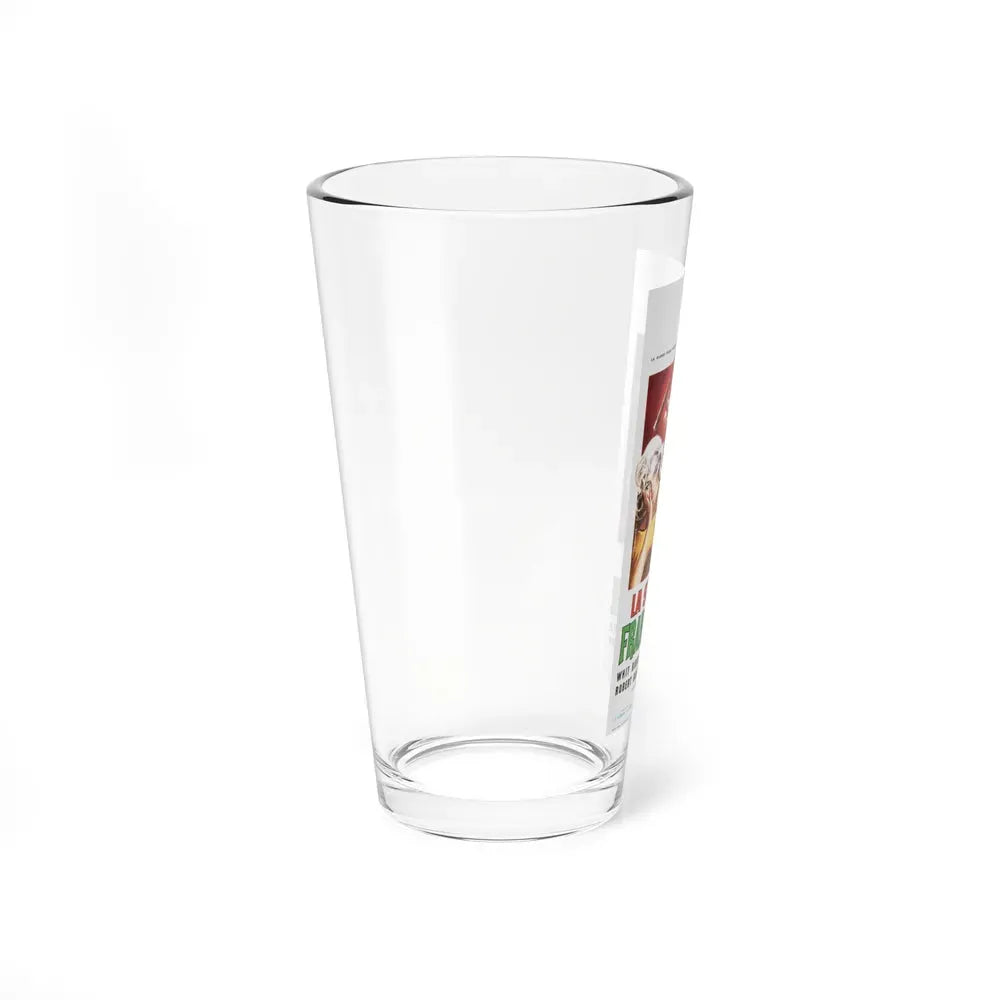 I WAS A TEENAGE FRANKENSTEIN (ITALIAN) 1957 Movie Poster - Pint Glass 16oz - Go Mug Yourself