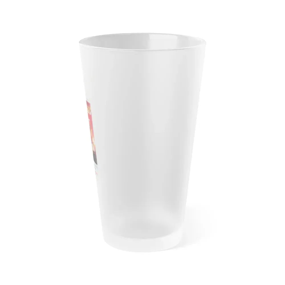 I WAS ALL HIS 1958 Movie Poster - Frosted Pint Glass 16oz - Go Mug Yourself