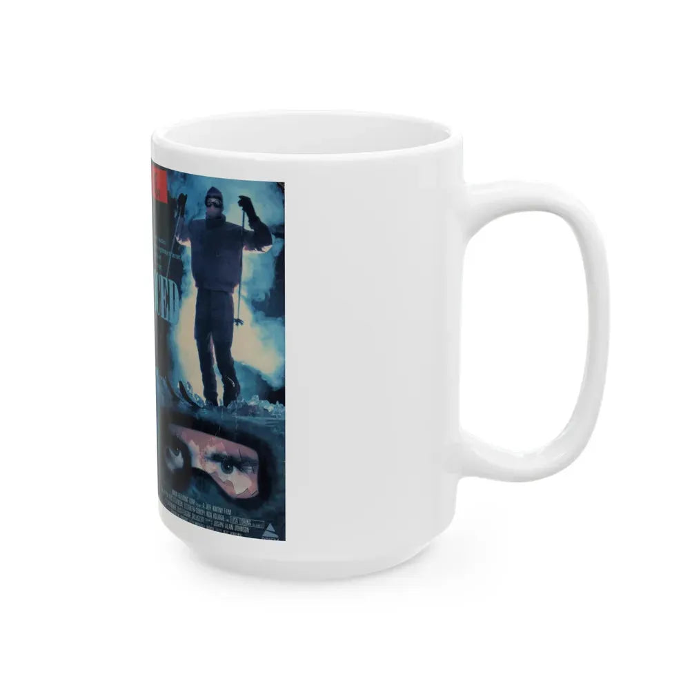 ICED (VHS COVER) - White Coffee Mug - Go Mug Yourself