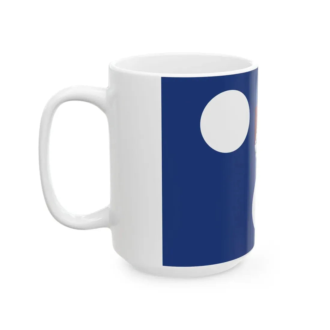 Ichtegem vlag (Belgium) White Coffee Mug - Go Mug Yourself