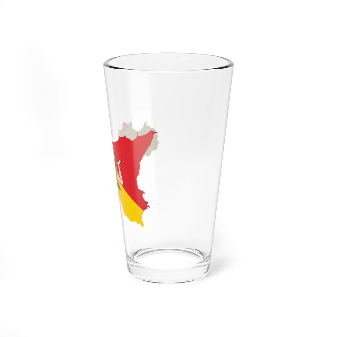 Icon of the Sicily portal (Italy) Pint Glass 16oz - Go Mug Yourself
