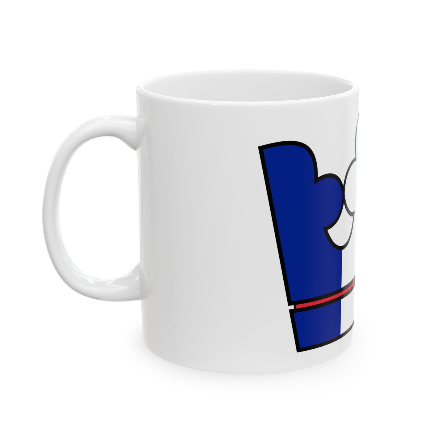 Icone histoire de France (France) White Coffee Mug-Go Mug Yourself