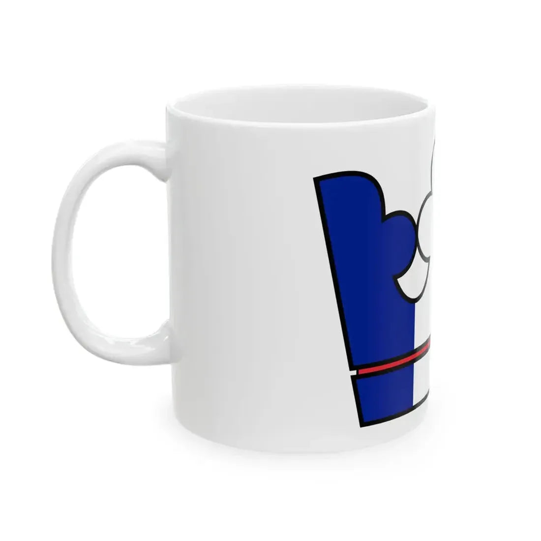 Icone histoire de France (France) White Coffee Mug - Go Mug Yourself