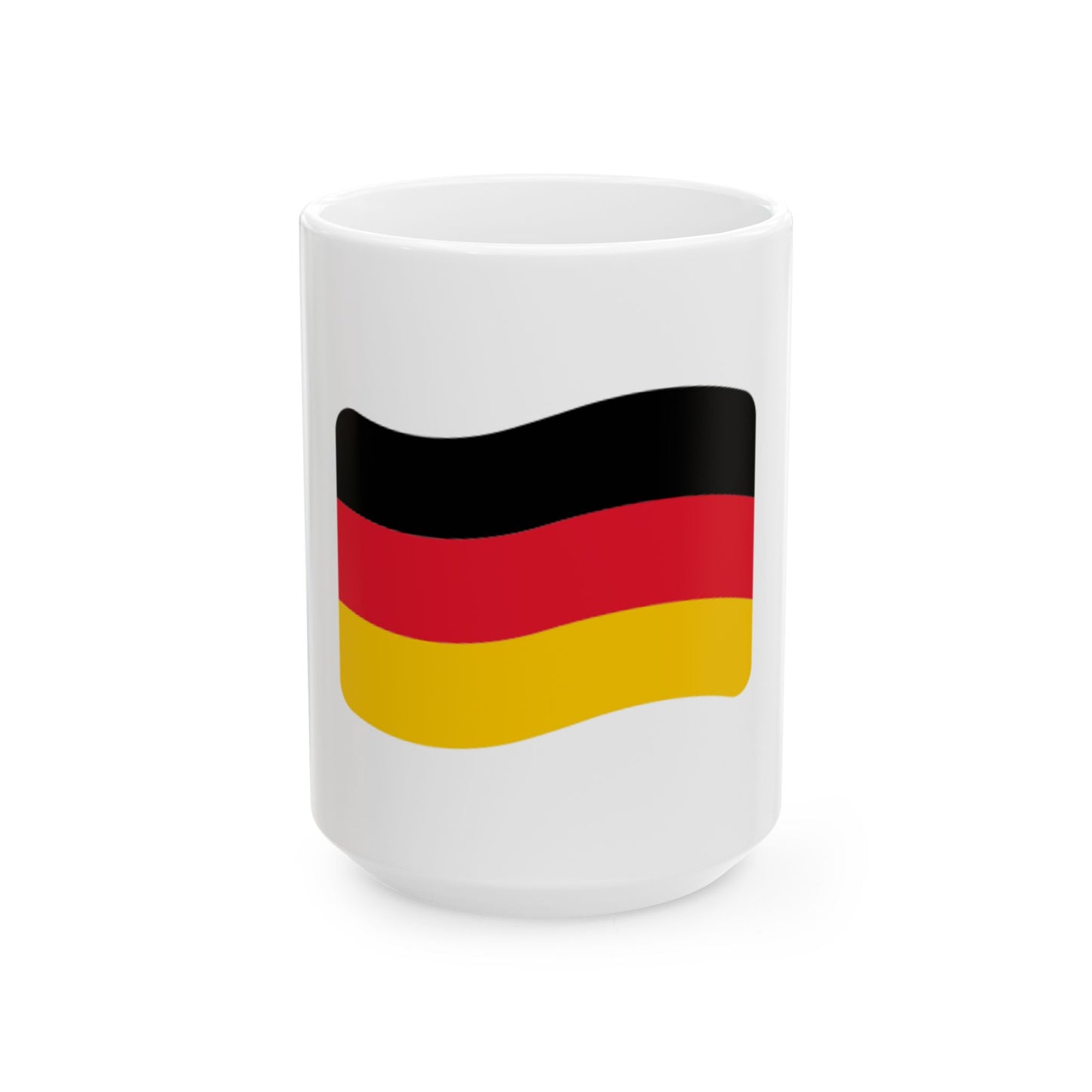 Iconol flag Germany (Germany) White Coffee Mug-15oz-Go Mug Yourself