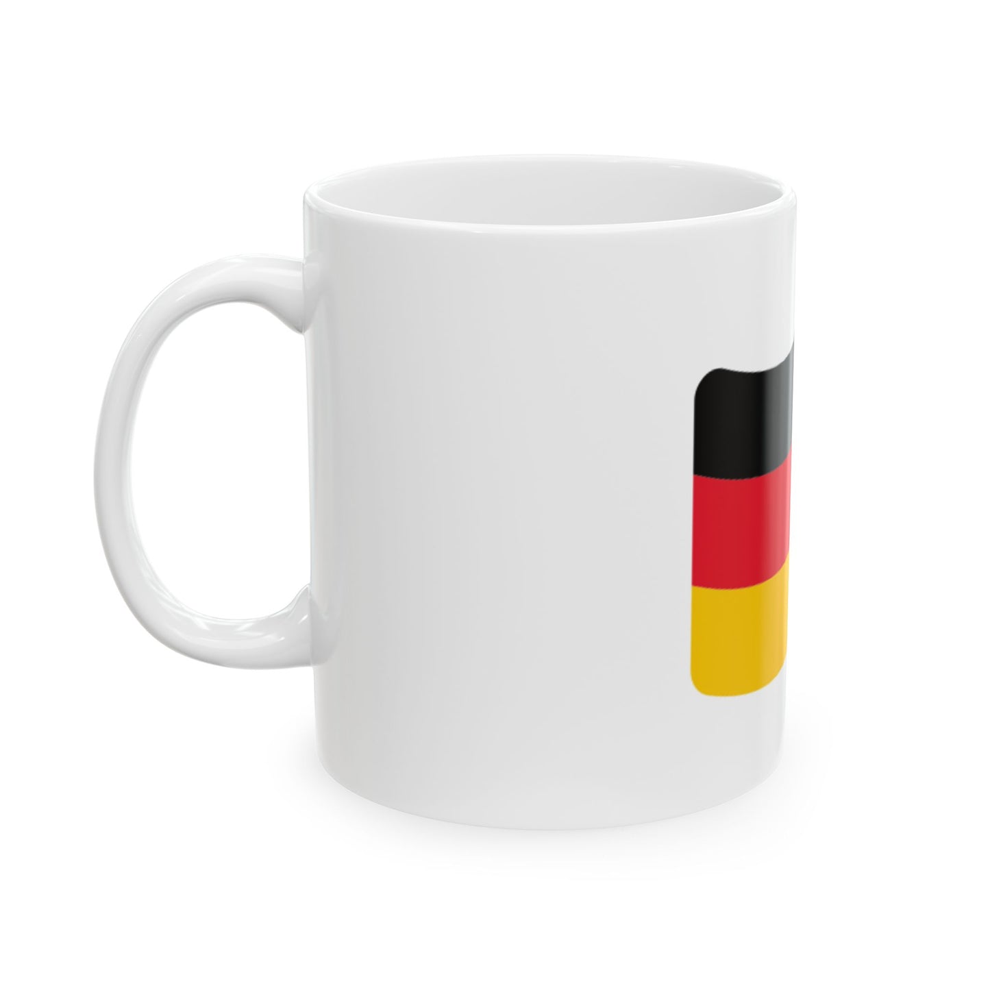 Iconol flag Germany (Germany) White Coffee Mug-Go Mug Yourself