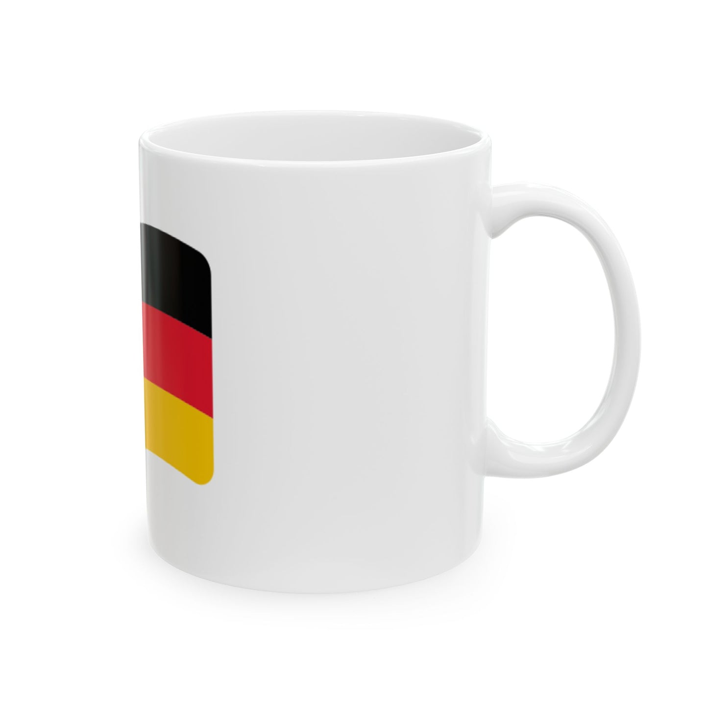 Iconol flag Germany (Germany) White Coffee Mug-Go Mug Yourself