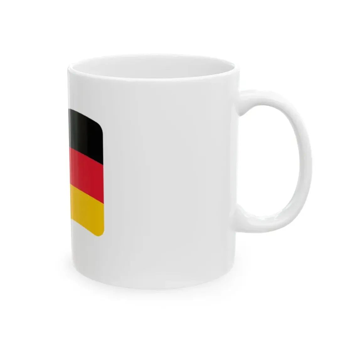 Iconol flag Germany (Germany) White Coffee Mug - Go Mug Yourself