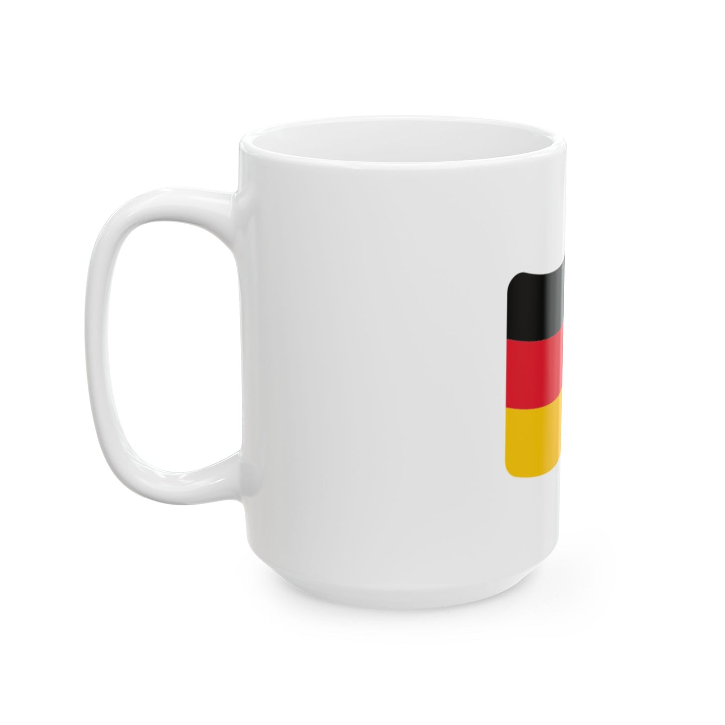 Iconol flag Germany (Germany) White Coffee Mug-Go Mug Yourself