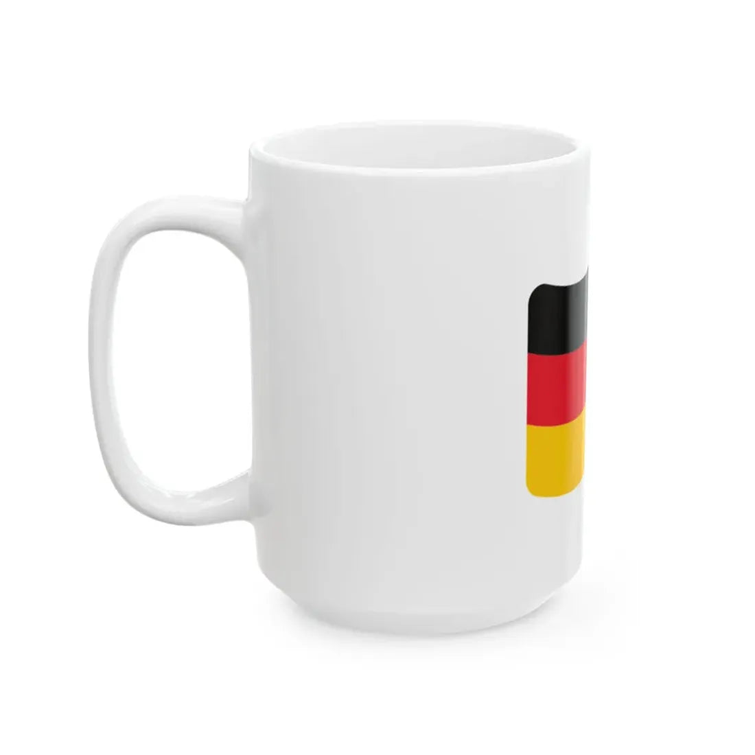 Iconol flag Germany (Germany) White Coffee Mug - Go Mug Yourself