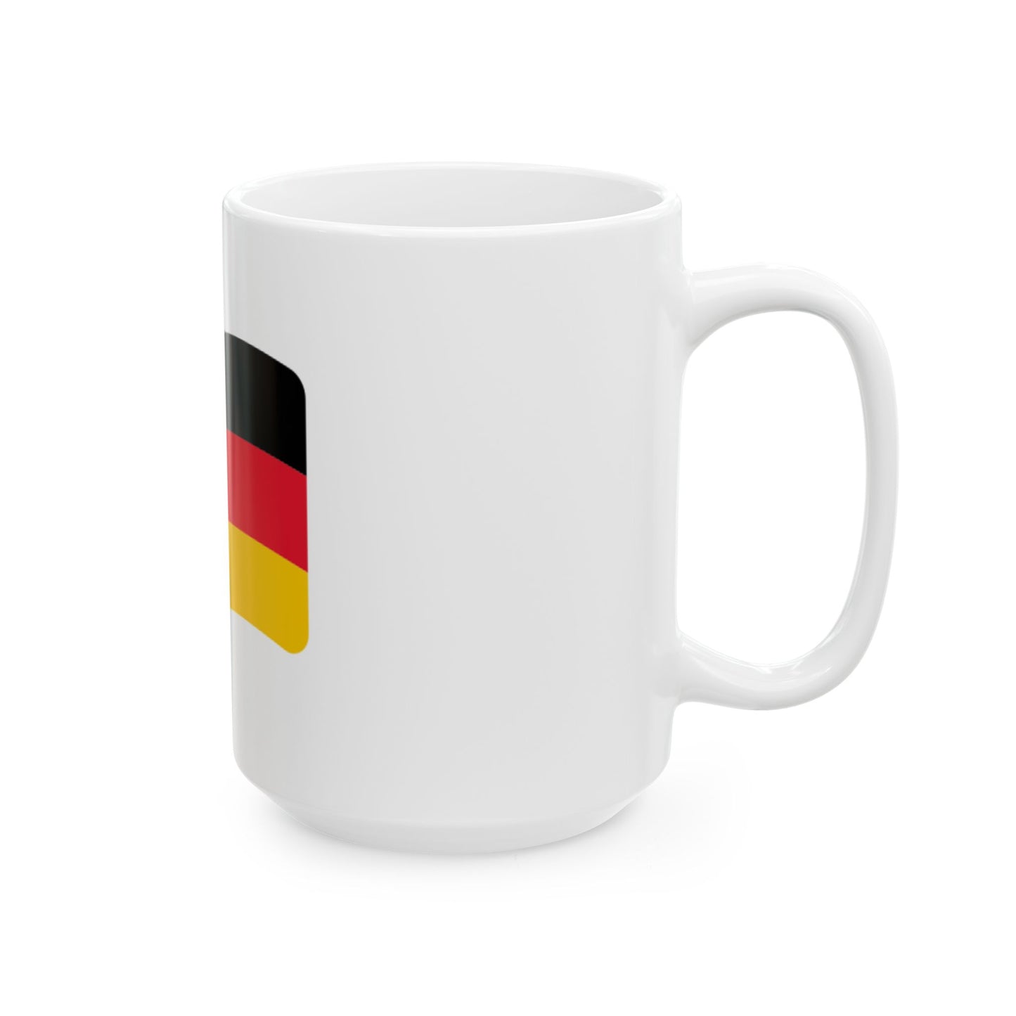 Iconol flag Germany (Germany) White Coffee Mug-Go Mug Yourself