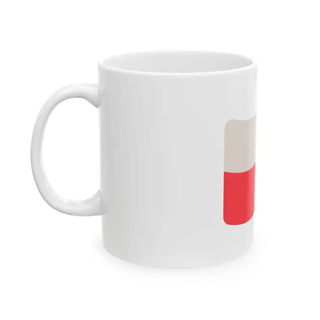 Iconol flag Poland (Poland) White Coffee Mug - Go Mug Yourself