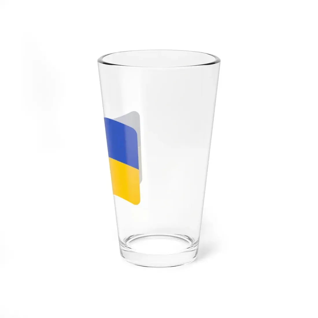 Iconol flag Ukraine (Ukraine) Pint Glass 16oz - Go Mug Yourself