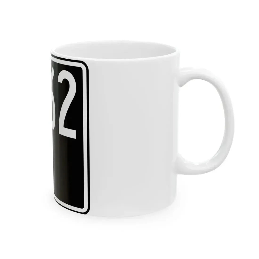 ID-162 (Idaho) (Road Sign) White Coffee Mug - Go Mug Yourself