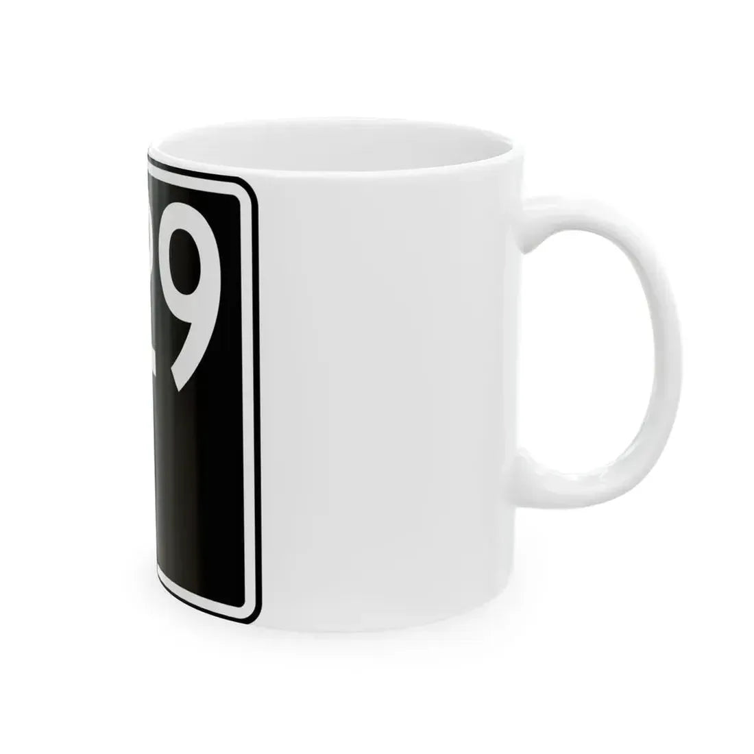 ID-29 (Idaho) (Road Sign) White Coffee Mug - Go Mug Yourself