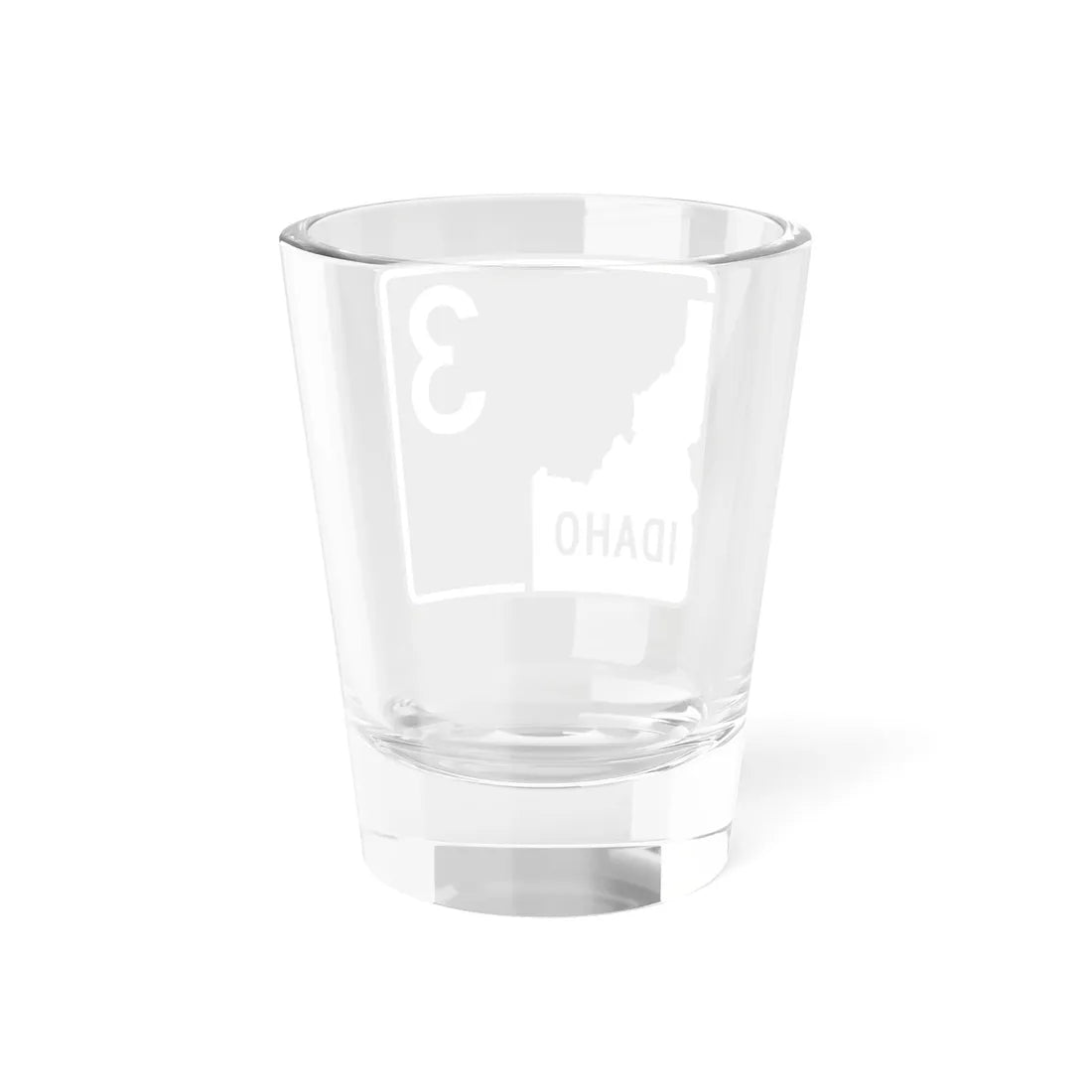 ID-3 (Idaho) (Road Sign) Shot Glass 1.5oz - Go Mug Yourself