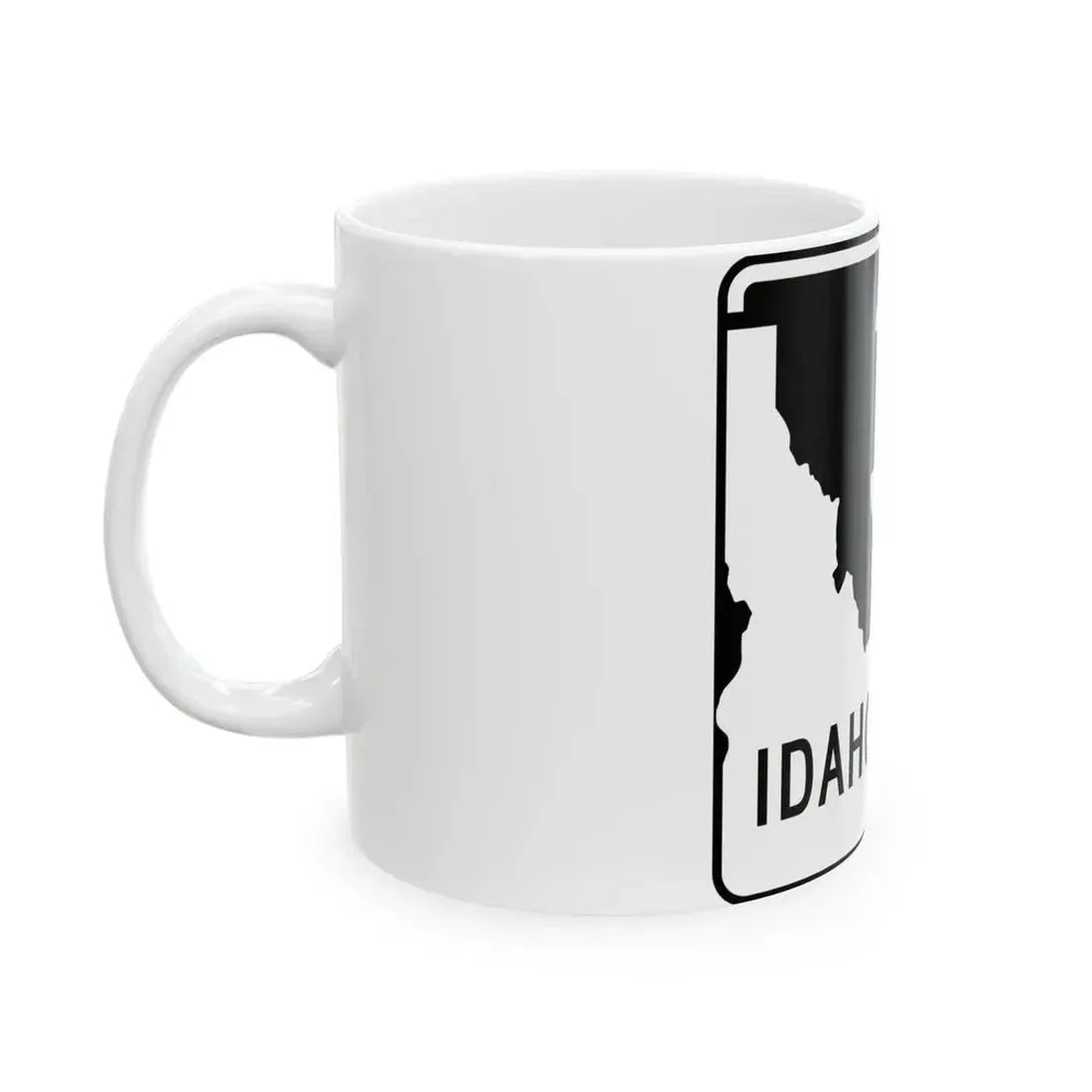 ID-32 (Idaho) (Road Sign) White Coffee Mug - Go Mug Yourself