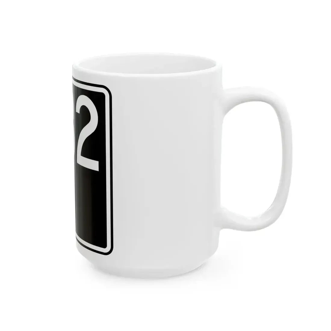 ID-32 (Idaho) (Road Sign) White Coffee Mug - Go Mug Yourself