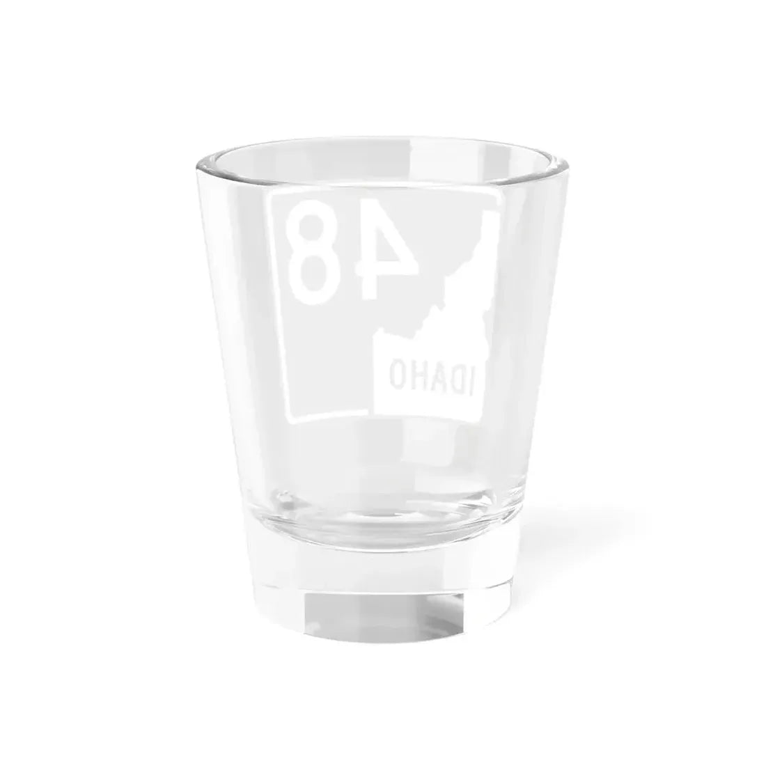 ID-48 (Idaho) (Road Sign) Shot Glass 1.5oz - Go Mug Yourself