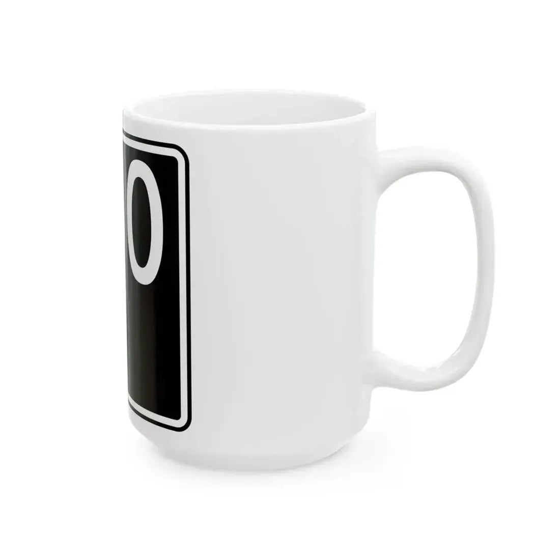 ID-50 (Idaho) (Road Sign) White Coffee Mug - Go Mug Yourself
