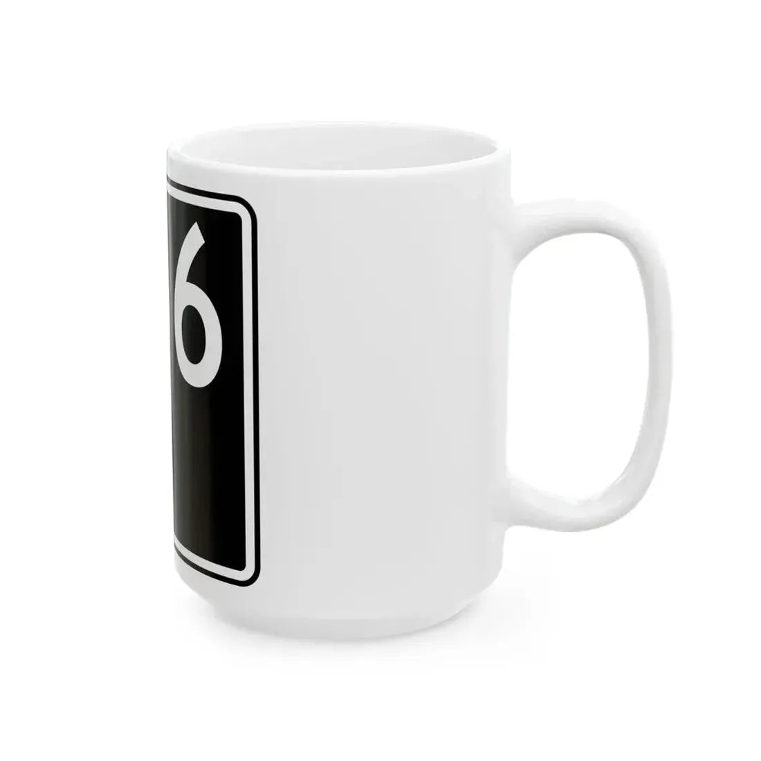 ID-66 (Idaho) (Road Sign) White Coffee Mug - Go Mug Yourself