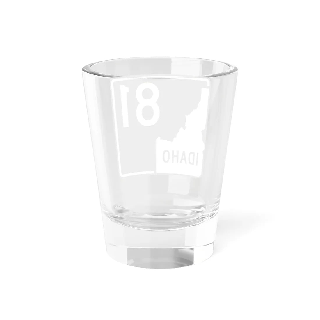 ID-81 (Idaho) (Road Sign) Shot Glass 1.5oz - Go Mug Yourself