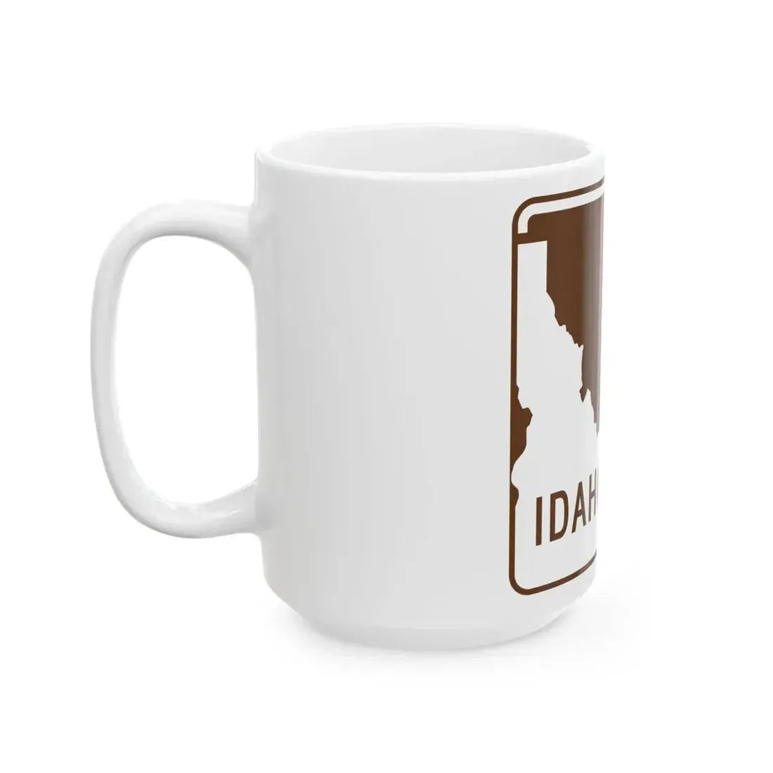 ID-Scenic-3 (Idaho) (Road Sign) White Coffee Mug - Go Mug Yourself
