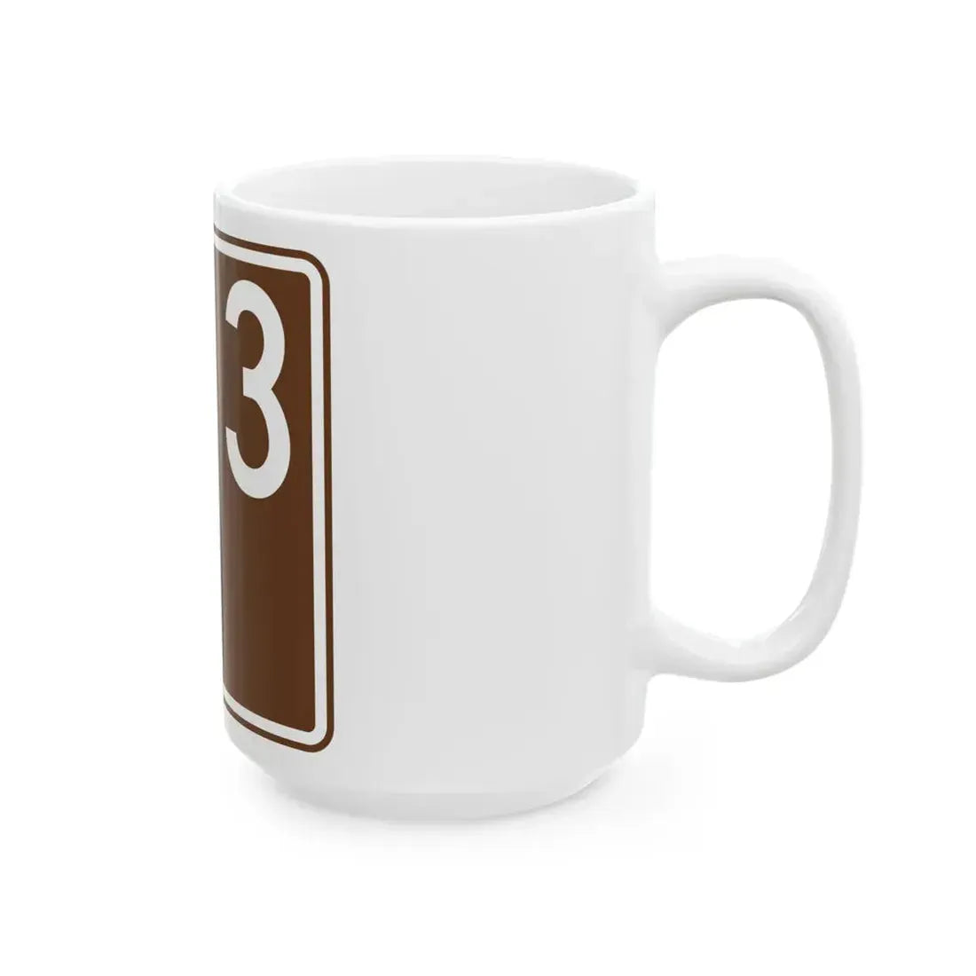ID-Scenic-3 (Idaho) (Road Sign) White Coffee Mug - Go Mug Yourself