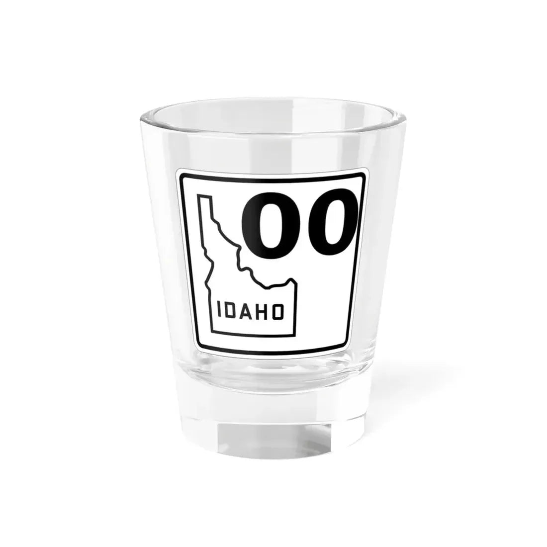 Idaho 00 1930 (Idaho) (Road Sign) Shot Glass 1.5oz 1.5oz - Go Mug Yourself