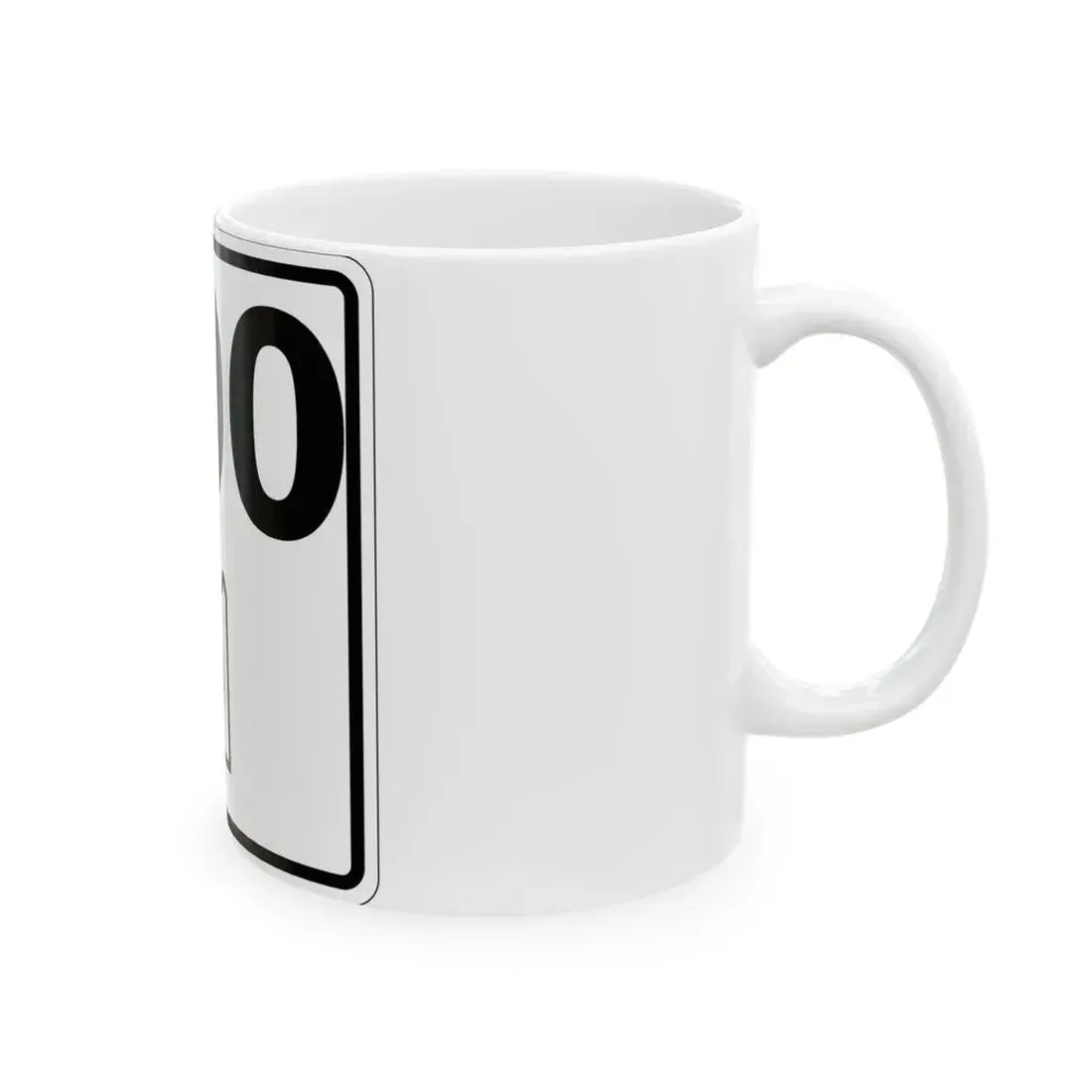 Idaho 00 1930 (Idaho) (Road Sign) White Coffee Mug - Go Mug Yourself