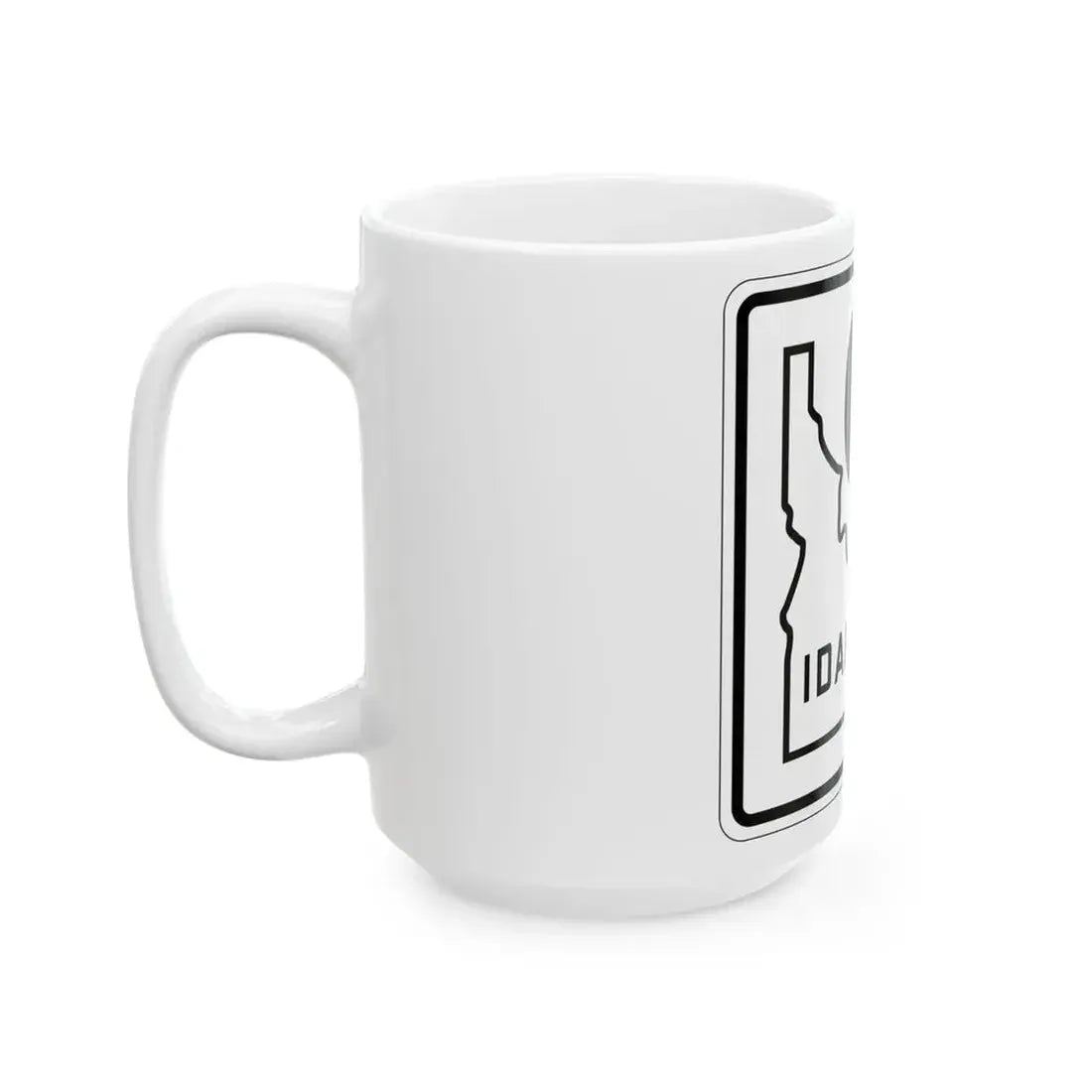 Idaho 00 1930 (Idaho) (Road Sign) White Coffee Mug - Go Mug Yourself