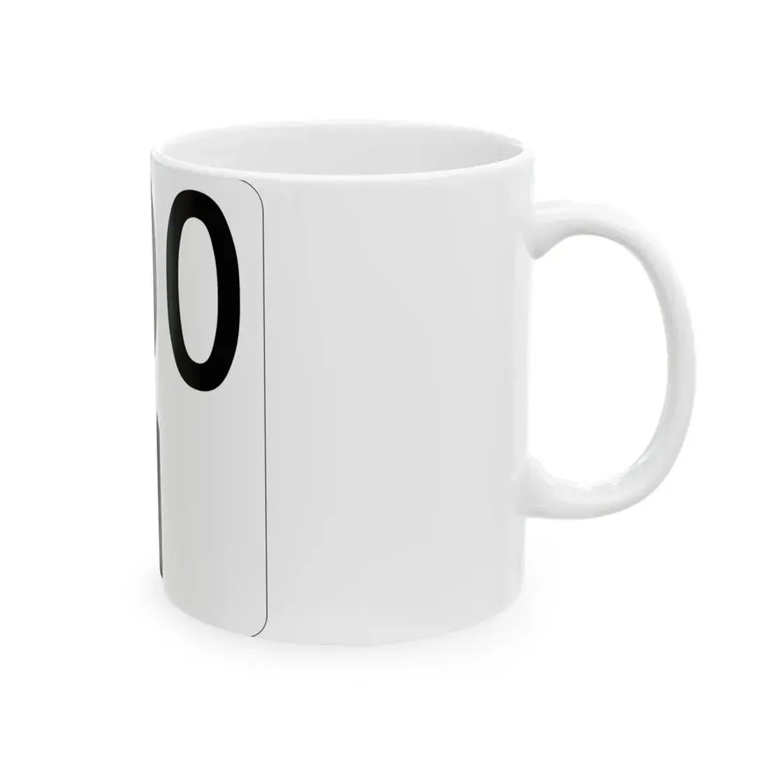Idaho 00 template (Idaho) (Road Sign) White Coffee Mug - Go Mug Yourself