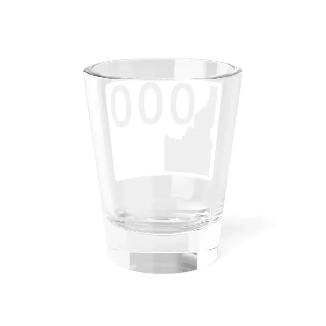 Idaho 000 template (Idaho) (Road Sign) Shot Glass 1.5oz - Go Mug Yourself