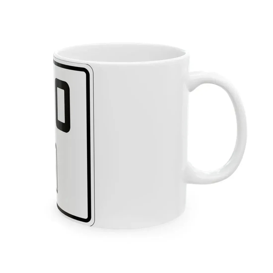 Idaho 10 1930 (Idaho) (Road Sign) White Coffee Mug - Go Mug Yourself