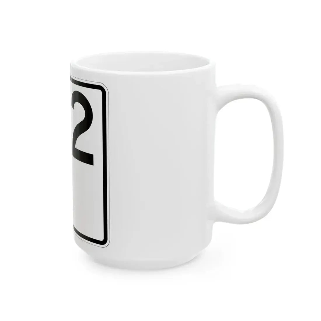 Idaho 12 1955 (Idaho) (Road Sign) White Coffee Mug - Go Mug Yourself