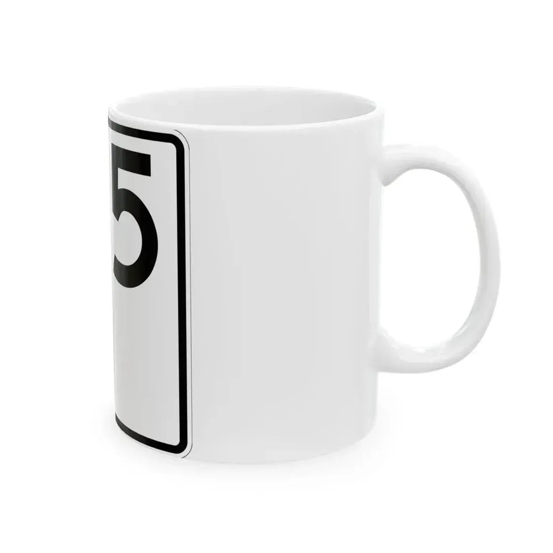 Idaho 15 1955 (Idaho) (Road Sign) White Coffee Mug - Go Mug Yourself