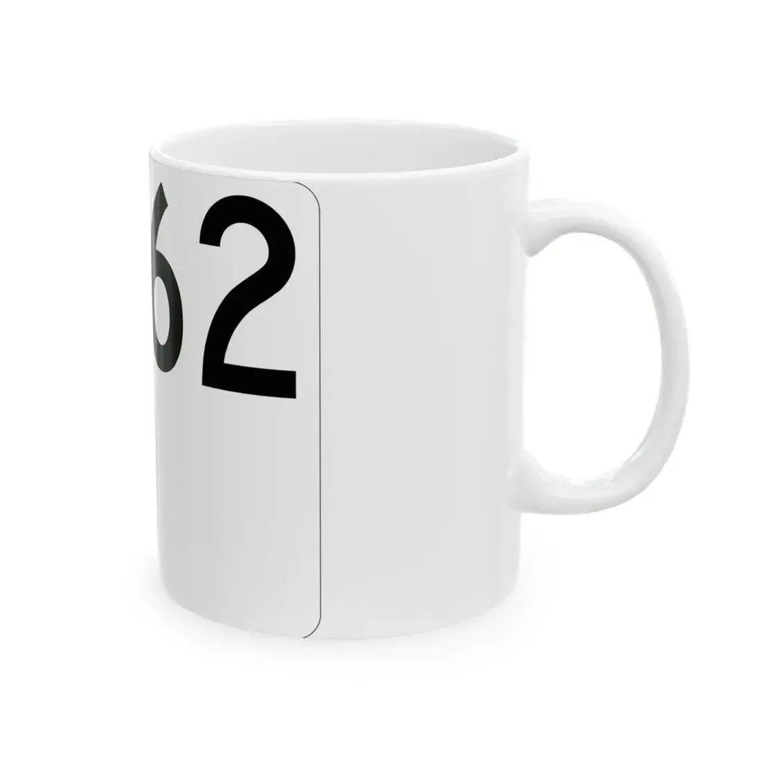 Idaho 162 (Idaho) (Road Sign) White Coffee Mug - Go Mug Yourself