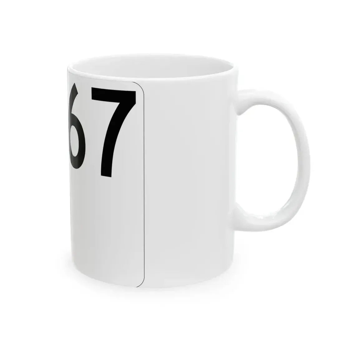 Idaho 167 (Idaho) (Road Sign) White Coffee Mug - Go Mug Yourself