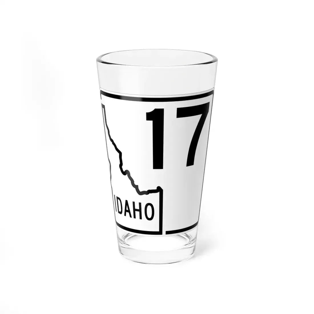 Idaho 17 1955 (Idaho) (Road Sign) Pint Glss 16oz 16oz - Go Mug Yourself