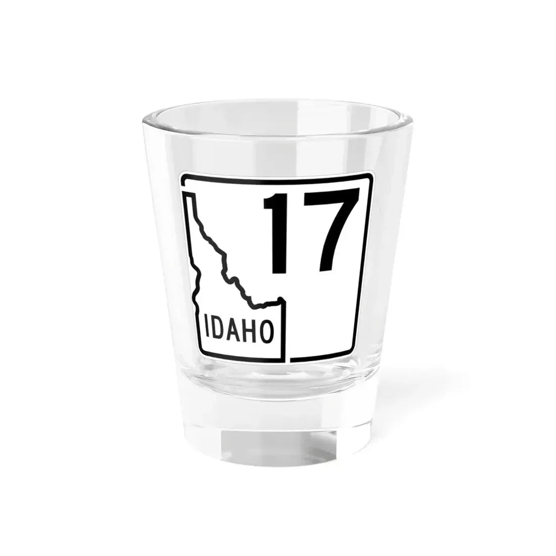 Idaho 17 1955 (Idaho) (Road Sign) Shot Glass 1.5oz 1.5oz - Go Mug Yourself