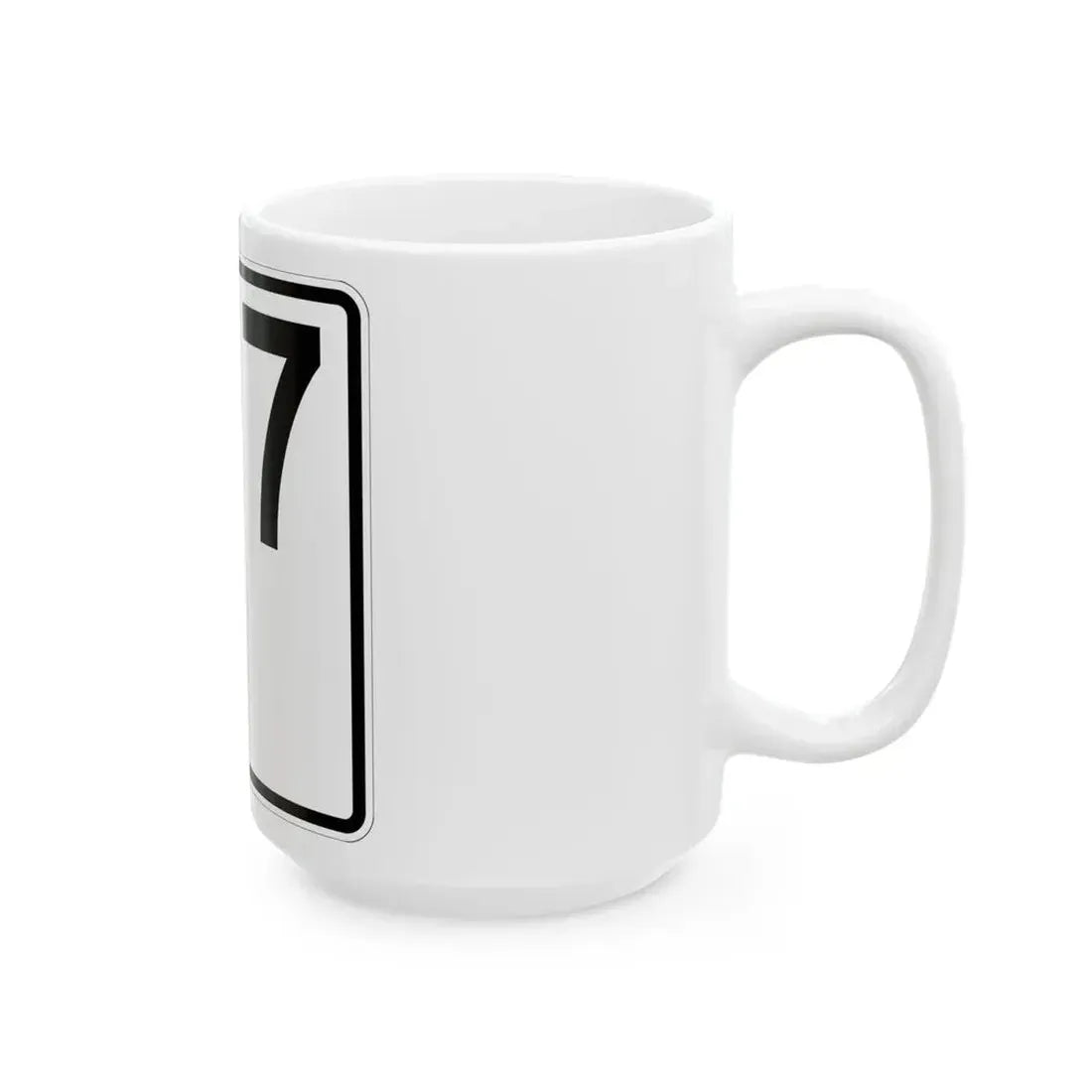 Idaho 17 1955 (Idaho) (Road Sign) White Coffee Mug - Go Mug Yourself
