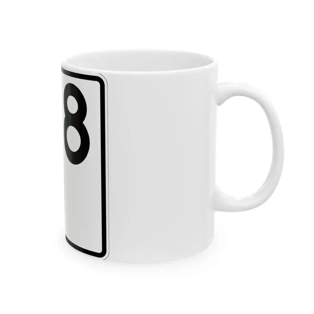 Idaho 18 1955 (Idaho) (Road Sign) White Coffee Mug - Go Mug Yourself