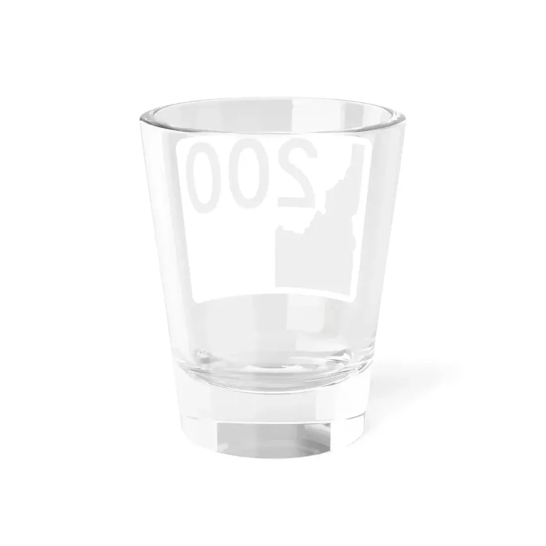 Idaho 200 (Idaho) (Road Sign) Shot Glass 1.5oz - Go Mug Yourself