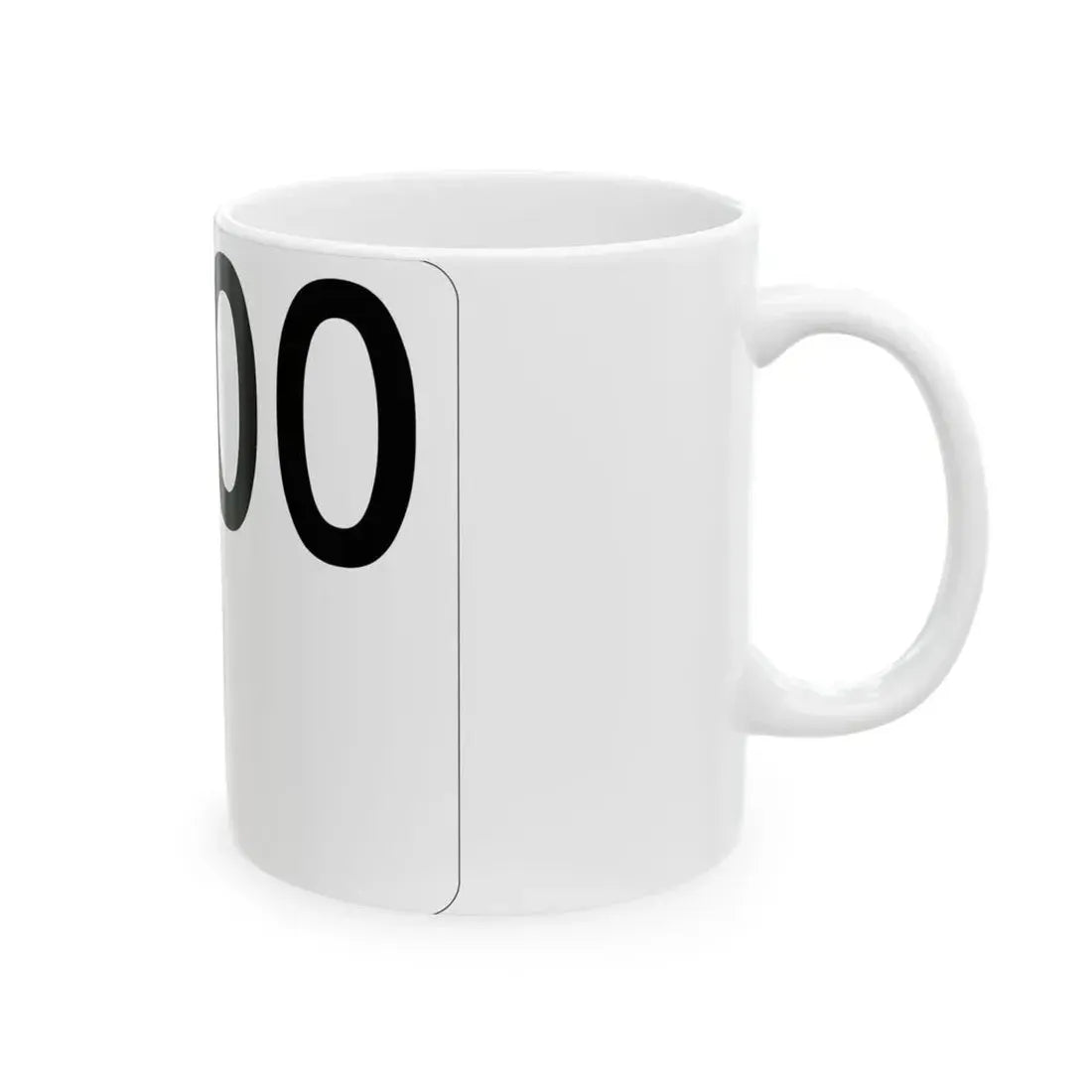 Idaho 200 (Idaho) (Road Sign) White Coffee Mug - Go Mug Yourself