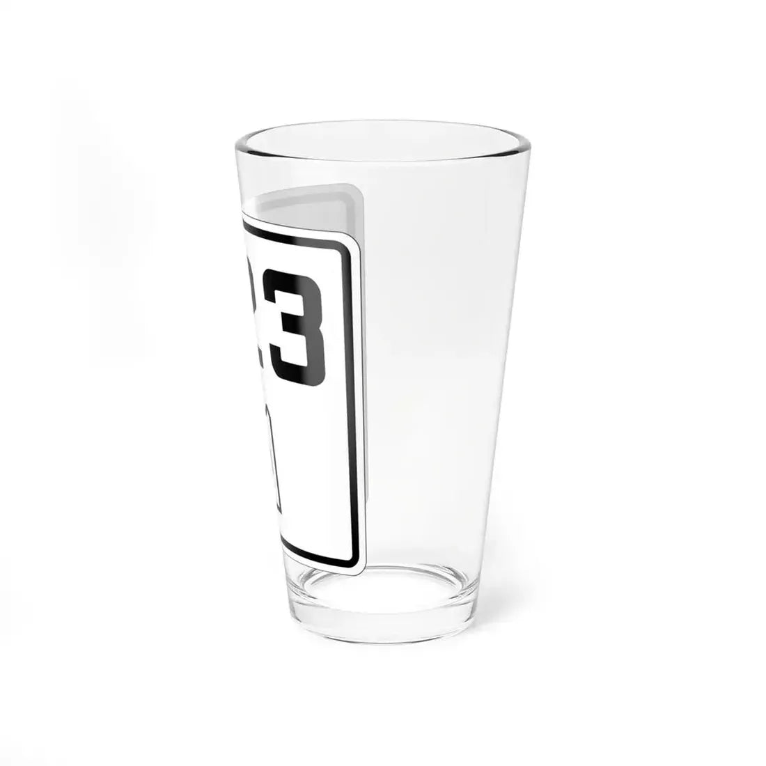 Idaho 23 1930 (Idaho) (Road Sign) Pint Glss 16oz - Go Mug Yourself