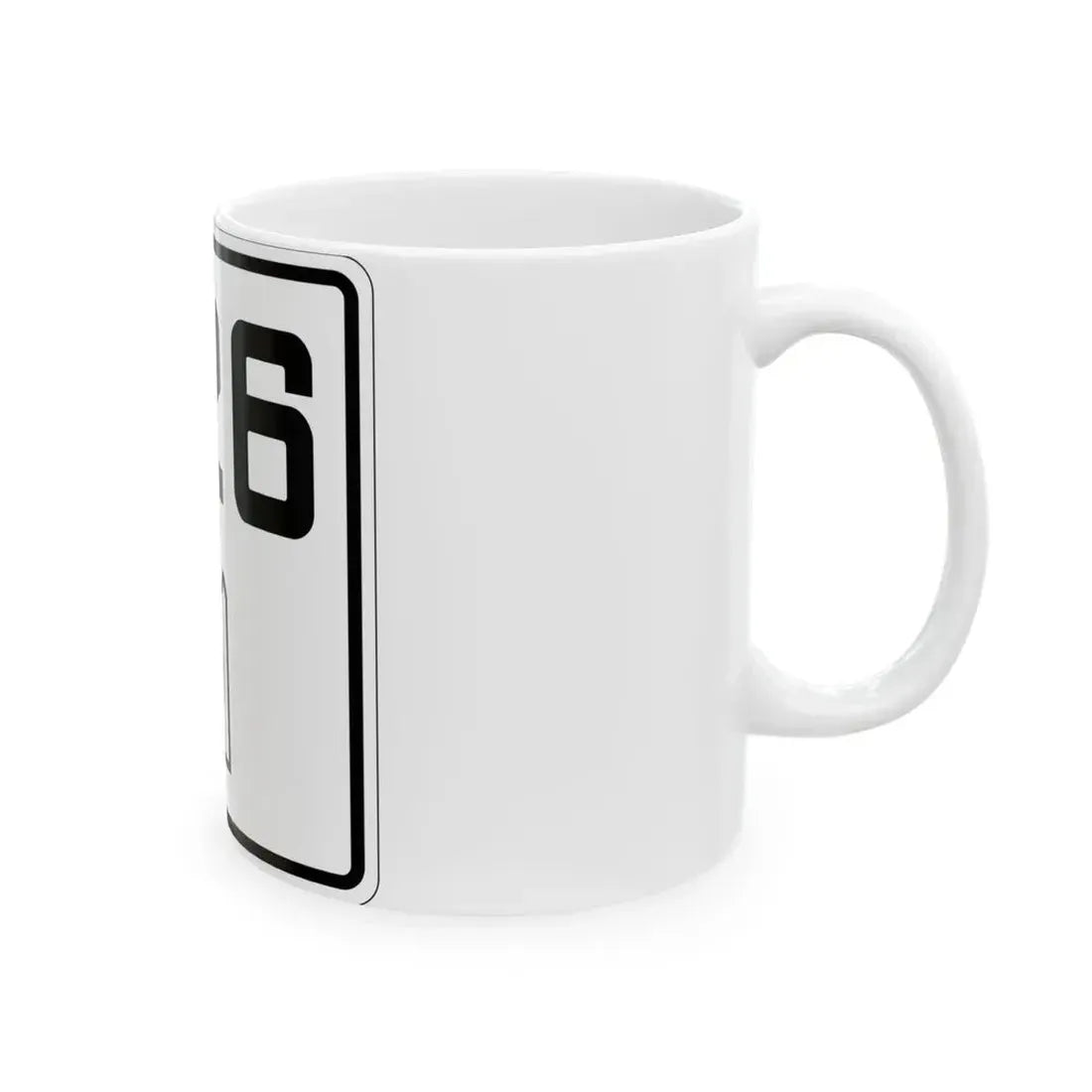 Idaho 26 1930 (Idaho) (Road Sign) White Coffee Mug - Go Mug Yourself