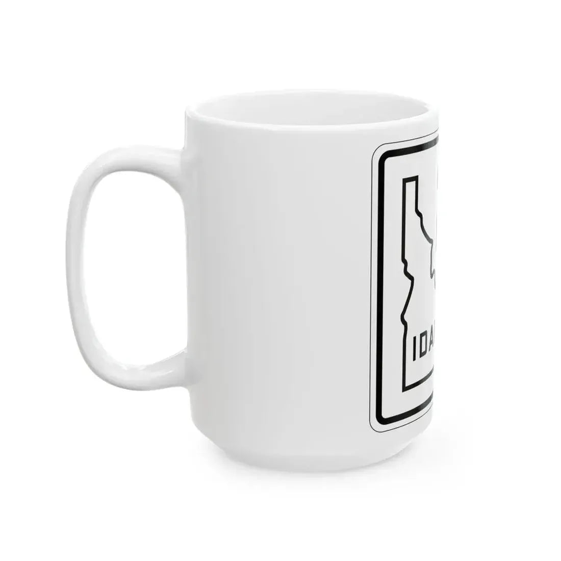 Idaho 27 1930 (Idaho) (Road Sign) White Coffee Mug - Go Mug Yourself