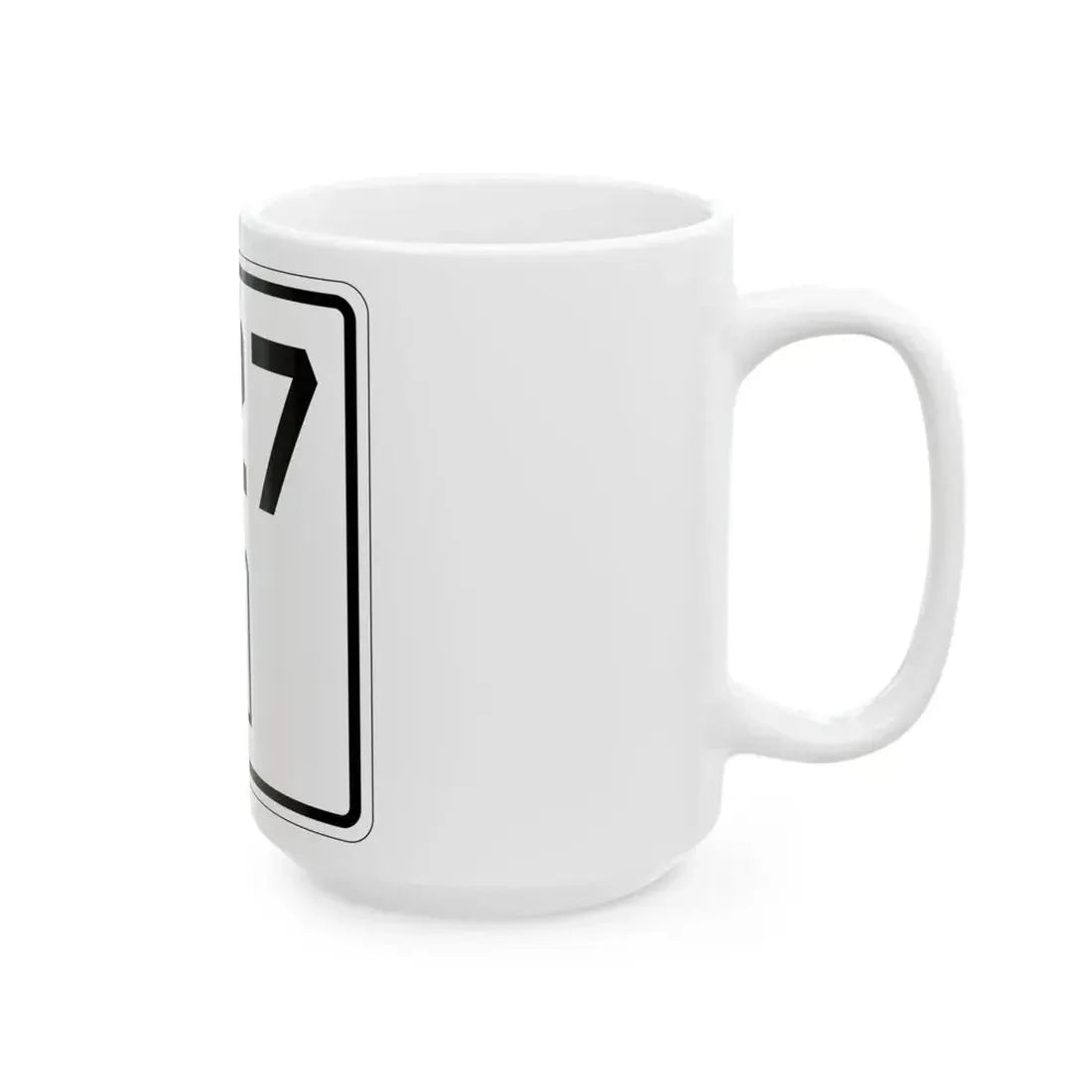 Idaho 27 1930 (Idaho) (Road Sign) White Coffee Mug - Go Mug Yourself
